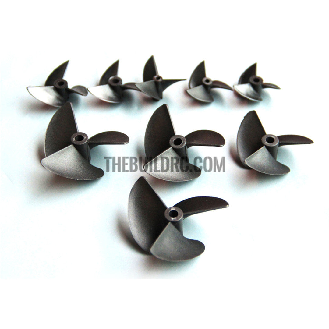 1PCS D52x4.76x1.4, 3-Blade Plastic RC Nitro Boat Propeller CW