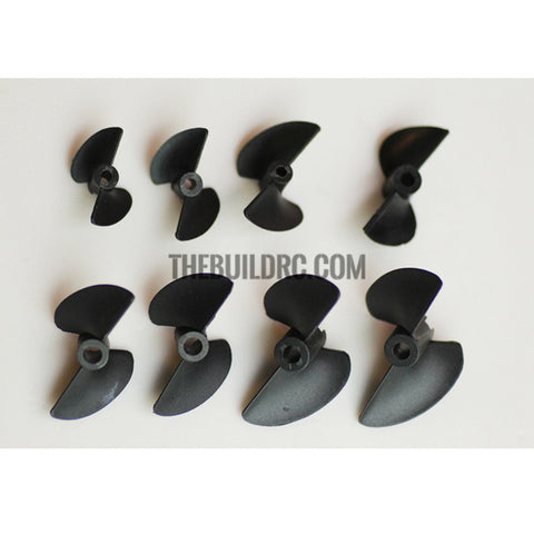 D27 x ,2-Blade Nylon RC Boat Propeller for Shaft