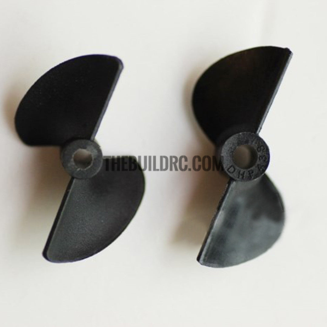 D35 x P1.4, 2-Blade Nylon RC Boat Propeller for 3.18mm Shaft
