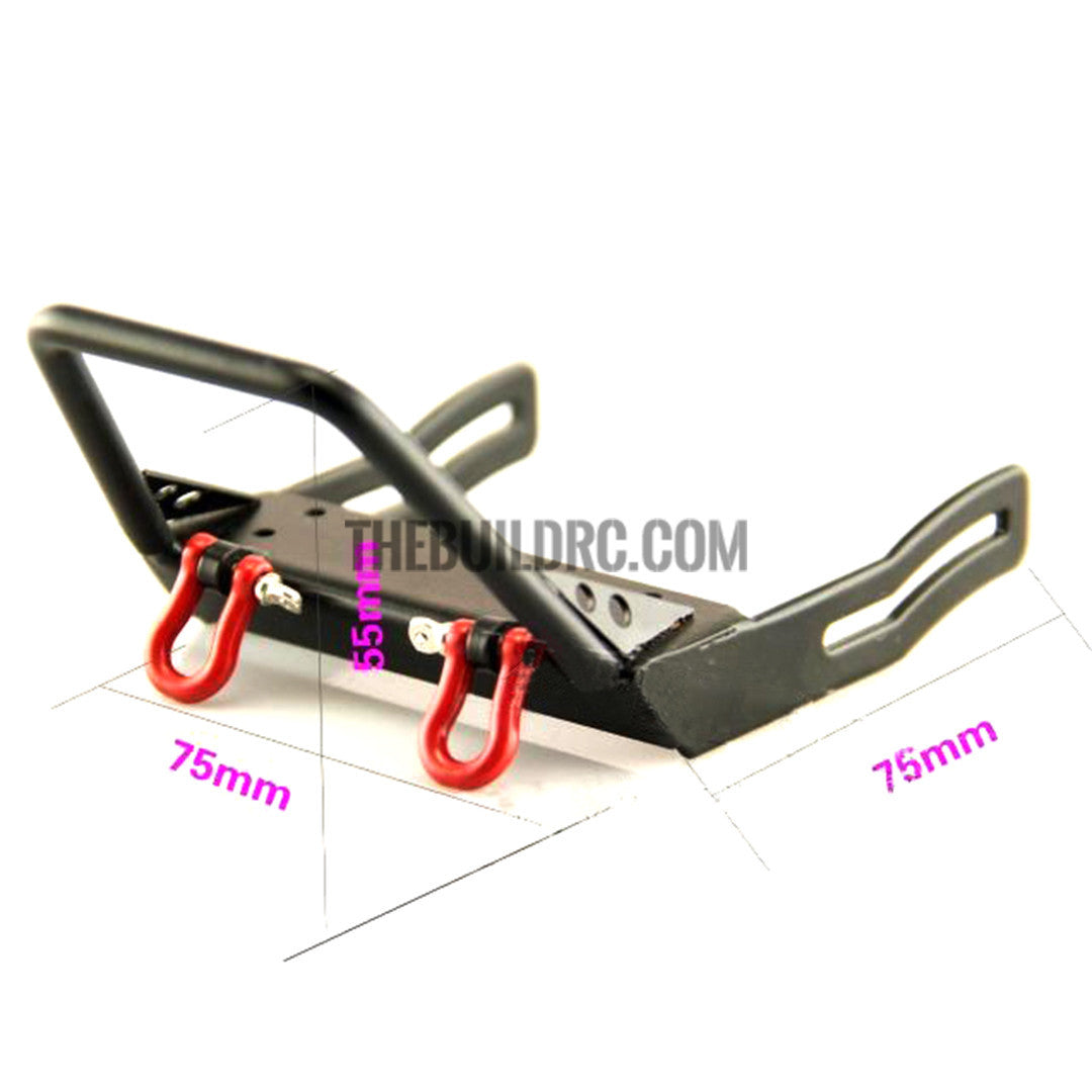 Stinger Steel Bumper Winch Mount Shackle Axial SCX10 RC Car (version 01)