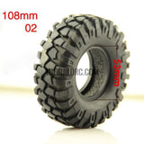 RC 1:10 Rock Climbing Car Racing Tires Tyre 1.9" 90mm 1 PCS for RC4WD F350 SCX10