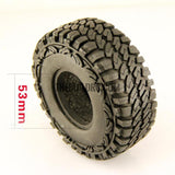 RC 1:10 Rock Climbing Car Racing Tires Tyre 1.9" 96mm1 PCS for RC4WD F350 SCX10