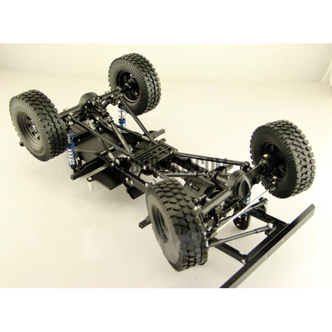 D90 V2 1/10 Scale Defender Chassis Fully CNC Metal Electric 4X4 RC Truck D90II