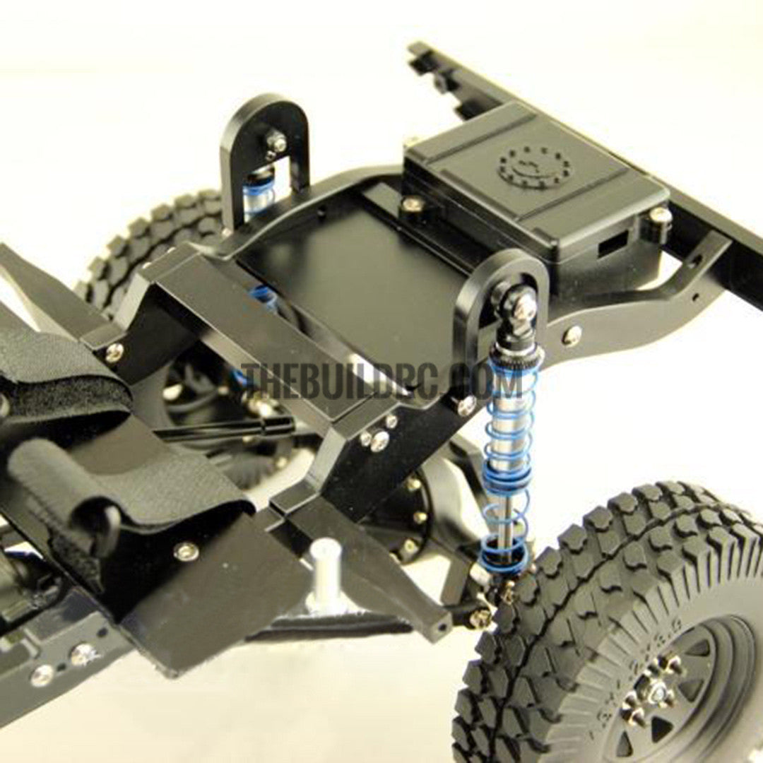 D90 V2 1/10 Scale Defender Chassis Fully CNC Metal Electric 4X4 RC Truck D90II