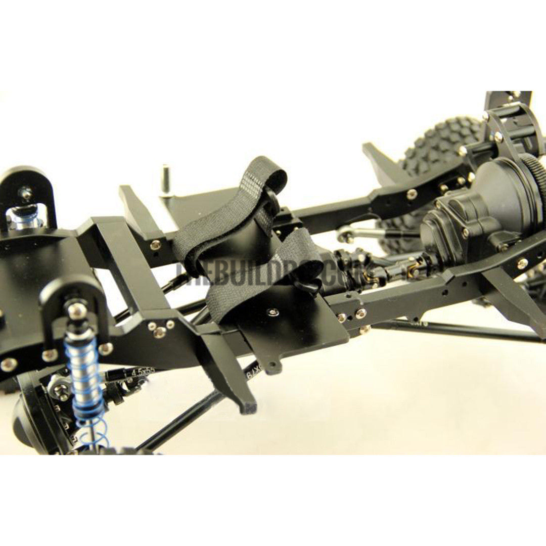 D90 V2 1/10 Scale Defender Chassis Fully CNC Metal Electric 4X4 RC Truck D90II