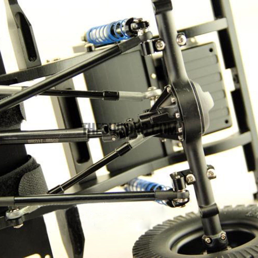 D90 V2 1/10 Scale Defender Chassis Fully CNC Metal Electric 4X4 RC Truck D90II