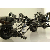 D90 V2 1/10 Scale Defender Chassis Fully CNC Metal Electric 4X4 RC Truck D90II Suspension travel edition