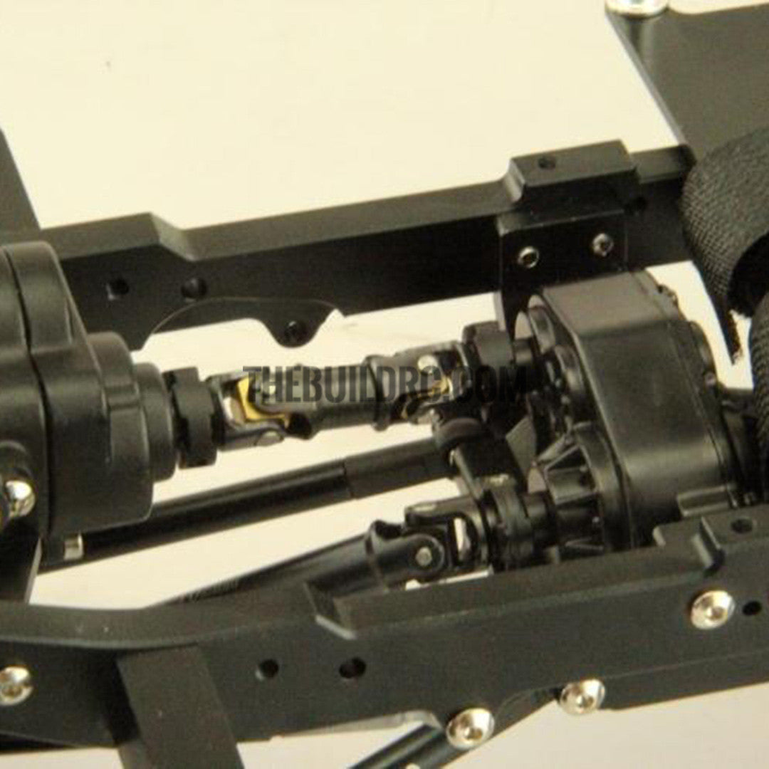 D90 V2 1/10 Scale Defender Chassis Fully CNC Metal Electric 4X4 RC Truck D90II Suspension travel edition