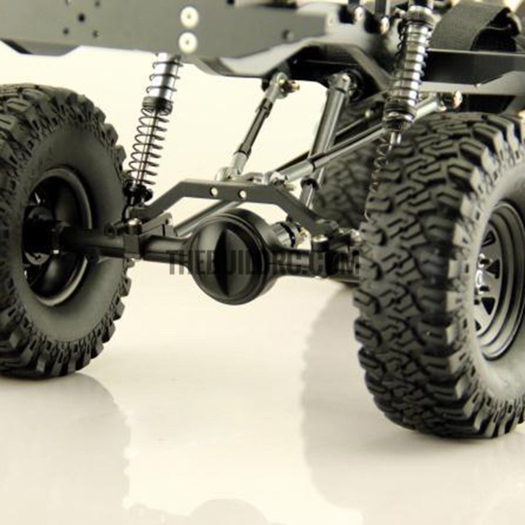 D90 V2 1/10 Scale Defender Chassis Fully CNC Metal Electric 4X4 RC Truck D110