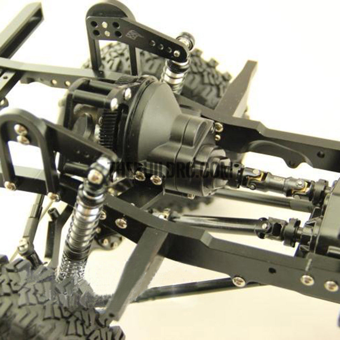 D90 V2 1/10 Scale Defender Chassis Fully CNC Metal Electric 4X4 RC Truck D110