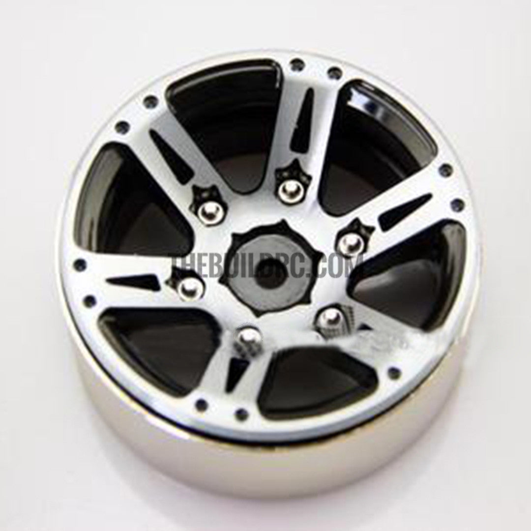1.9" Scale Beadlock Wheel for 1/10 RC Crawler D90 SCX10 RC4WD CC01(version 12) 1pc