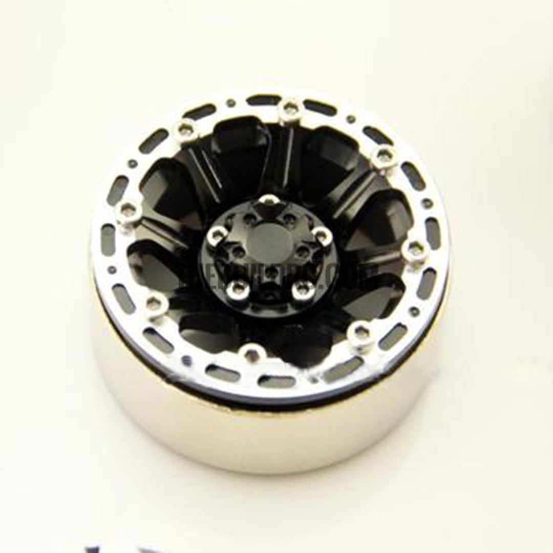 1.9" Scale Beadlock Wheel for 1/10 RC Crawler D90 SCX10 RC4WD CC01(version 16) 1pc
