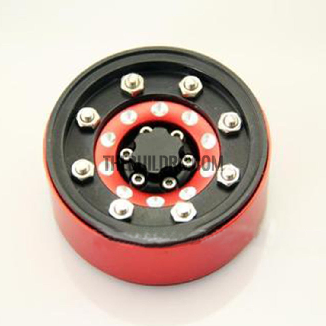 1.9" Scale Beadlock Wheel for 1/10 RC Crawler D90 SCX10 RC4WD CC01(version 18) 1pc
