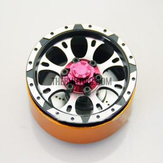 1.9" Scale Beadlock Wheel for 1/10 RC Crawler D90 SCX10 RC4WD CC01(version 211) 1pc