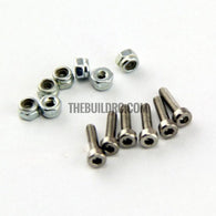 Set of M2 Screw Nut + M2x8 Screw