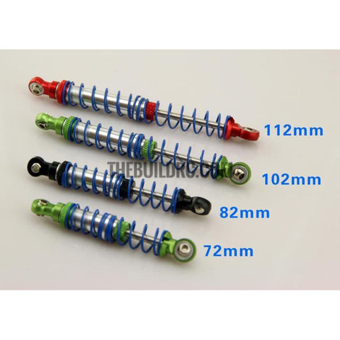 Dual Spring Shock Absorber 72mm for 1/10 RC Crawler D90