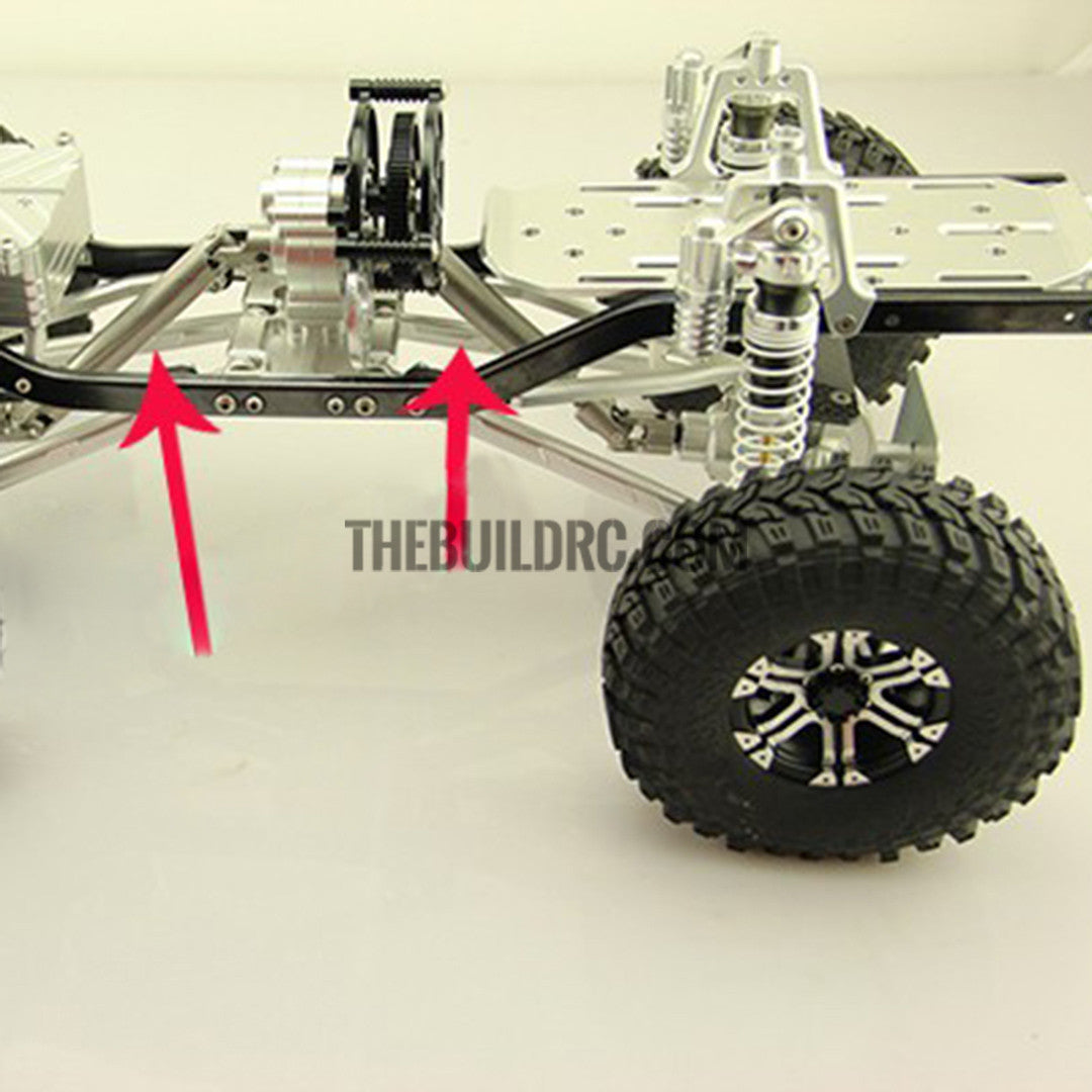 70-80mm Steel Drive Shaft D90 Scale Crawler Axial RC4WD Scx10 (version B)
