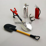1/10 Scale Metal Fire Extinguisher Red- RC Crawler Accessory