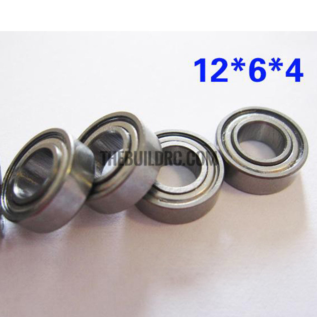 Ball Bearings 12*6*4 for Tamiya RC Radio Control Car TT-01 Type
