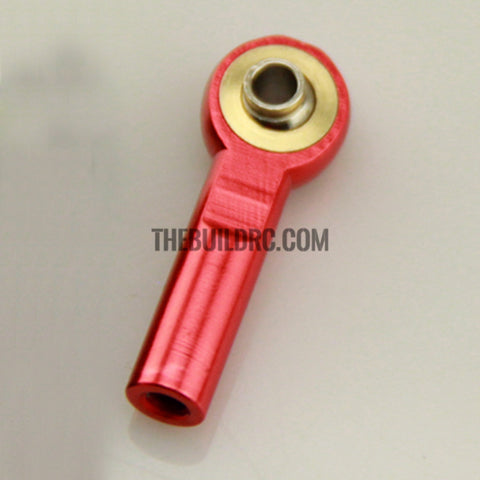 Aluminum M3 Link Rod End Ball Joint CW for 1/10 RC Car Crawler Buggy Bent 27mm Red