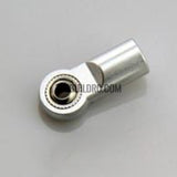 Aluminum M4 Link Rod End Ball Joint CCW for 1/10 RC Car Crawler Buggy Straight 22mm Silver