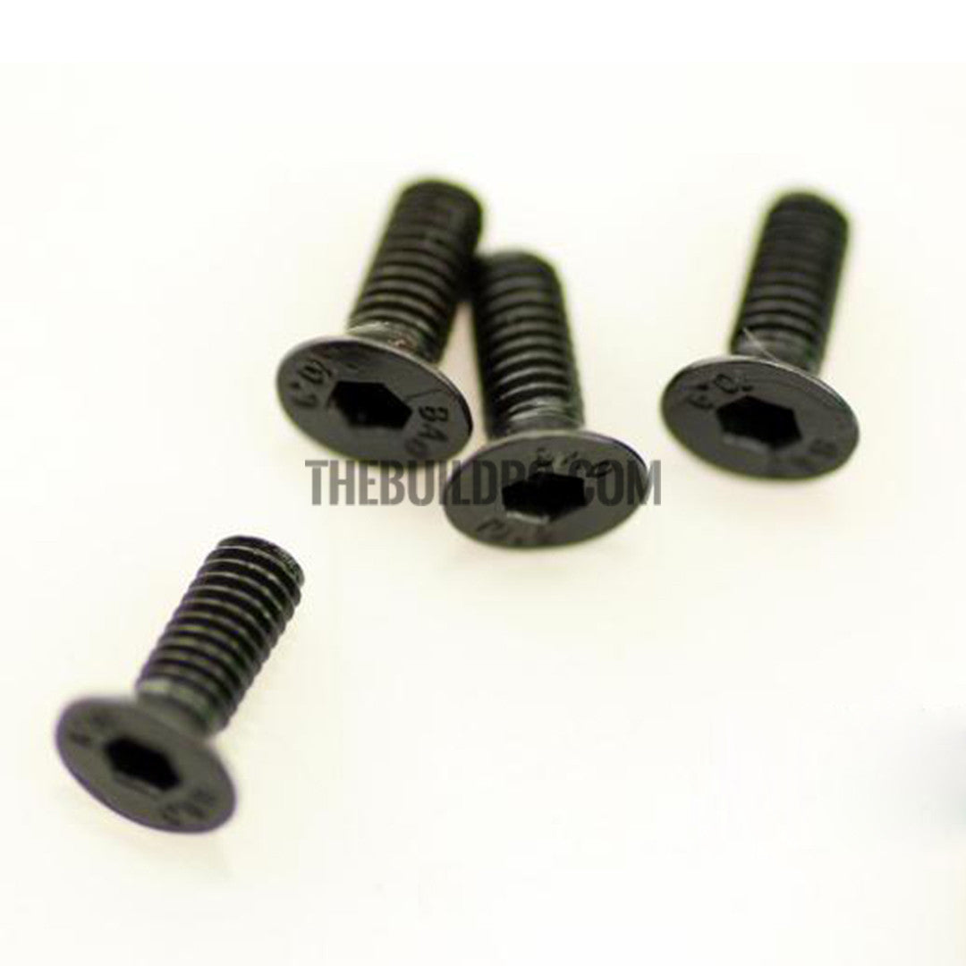 M3 x 14mm FLAT HEAD Cap Screws FHCS Stainless (1 PCS)