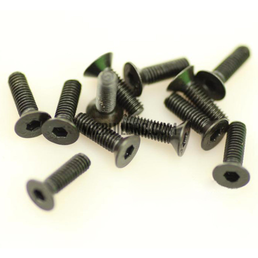 M3 x 10mm FLAT HEAD Cap Screws FHCS Stainless  (1 PCS)
