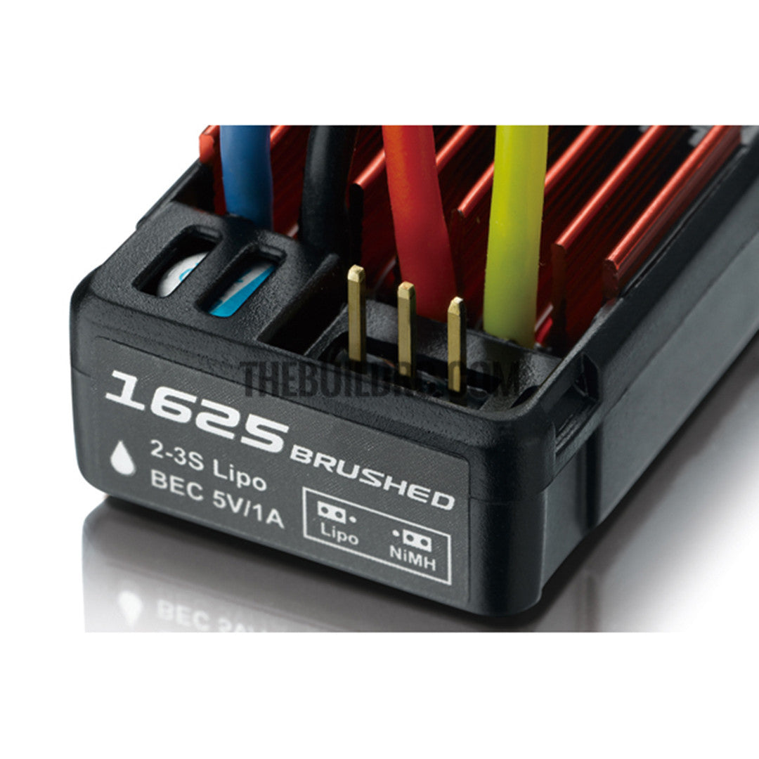 HobbyWing QuicRun 1:16 Brushed 25A ESC 4WD RC Cars Buggy Touring Truck #1625((T plug))