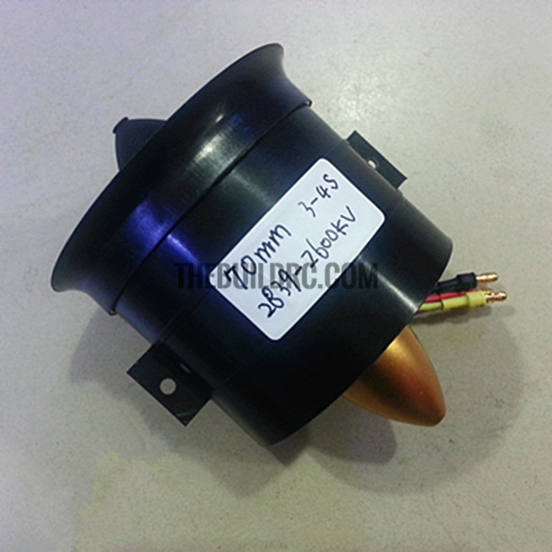 70mm 12-Blades 2839KV Brushless Ducted Fan 4S for RC Models