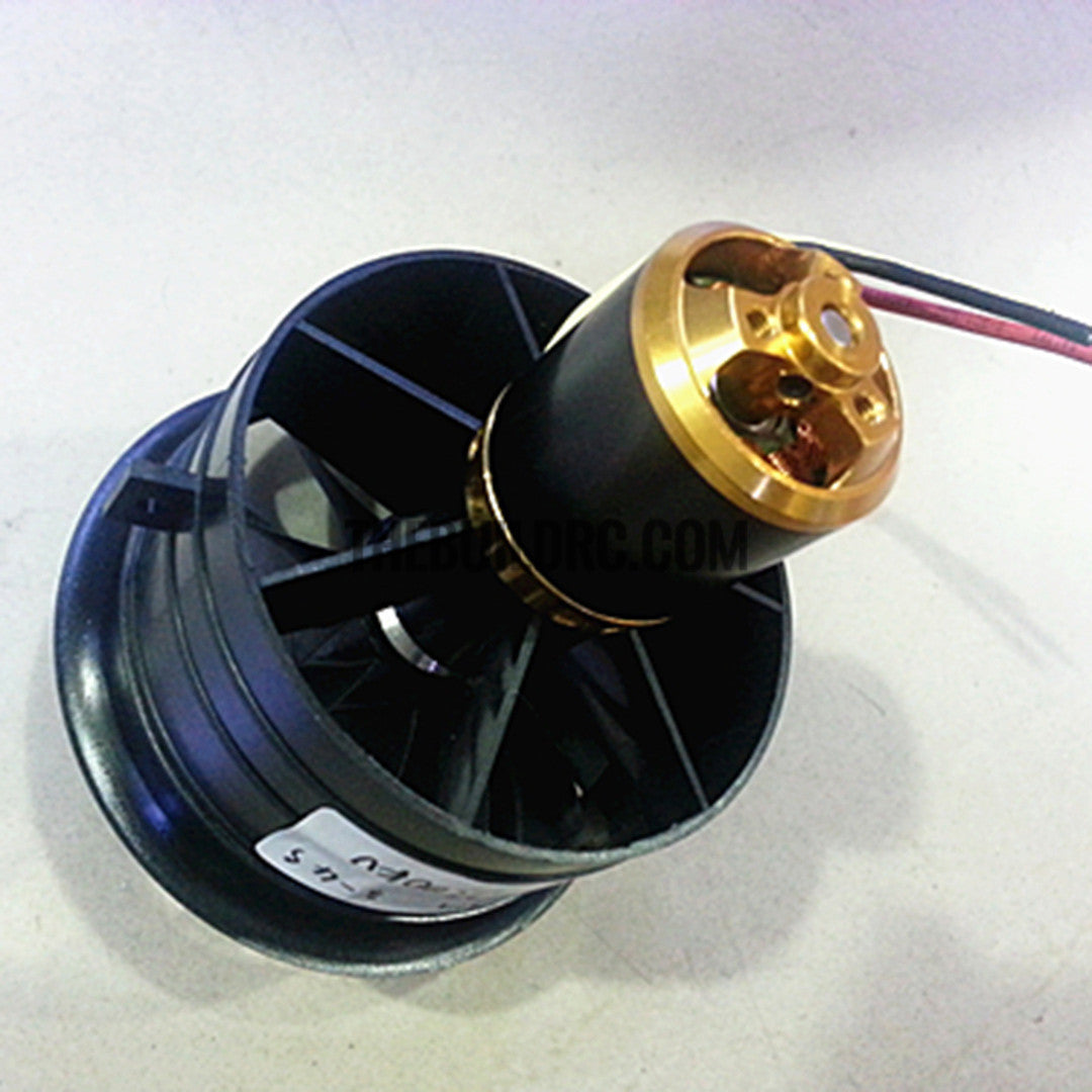 64mm 12-Blades 2836-2500KV Brushless Ducted Fan 4S for RC Models