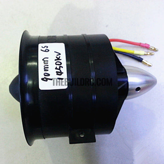 90mm 11-Blades 3553-1450kv Brushless Ducted Fan for RC Models
