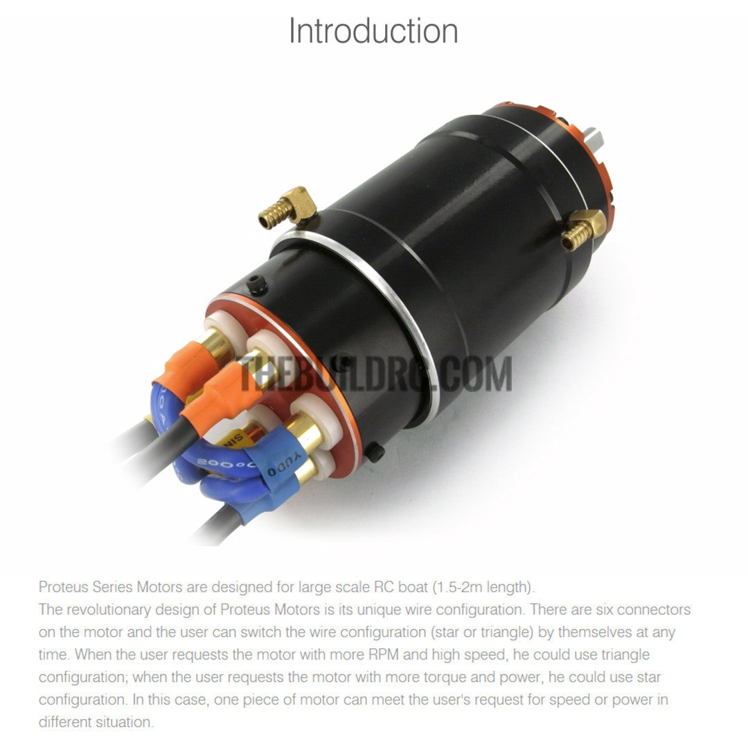 SKYRC Protues Brushless Motor X520-3D 1280KV for RC Model