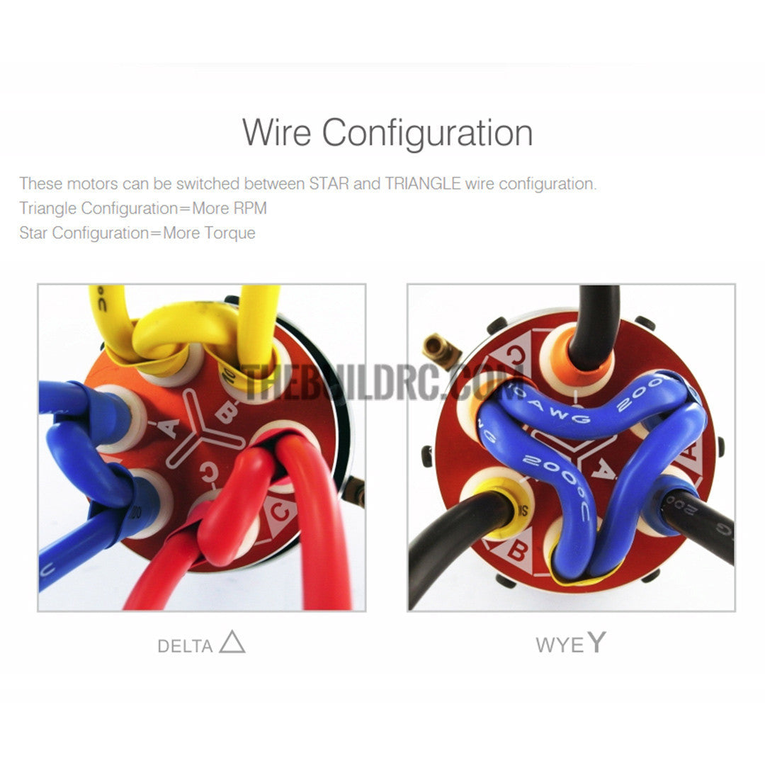 SKYRC Protues Brushless Motor X520-3D 1280KV for RC Model