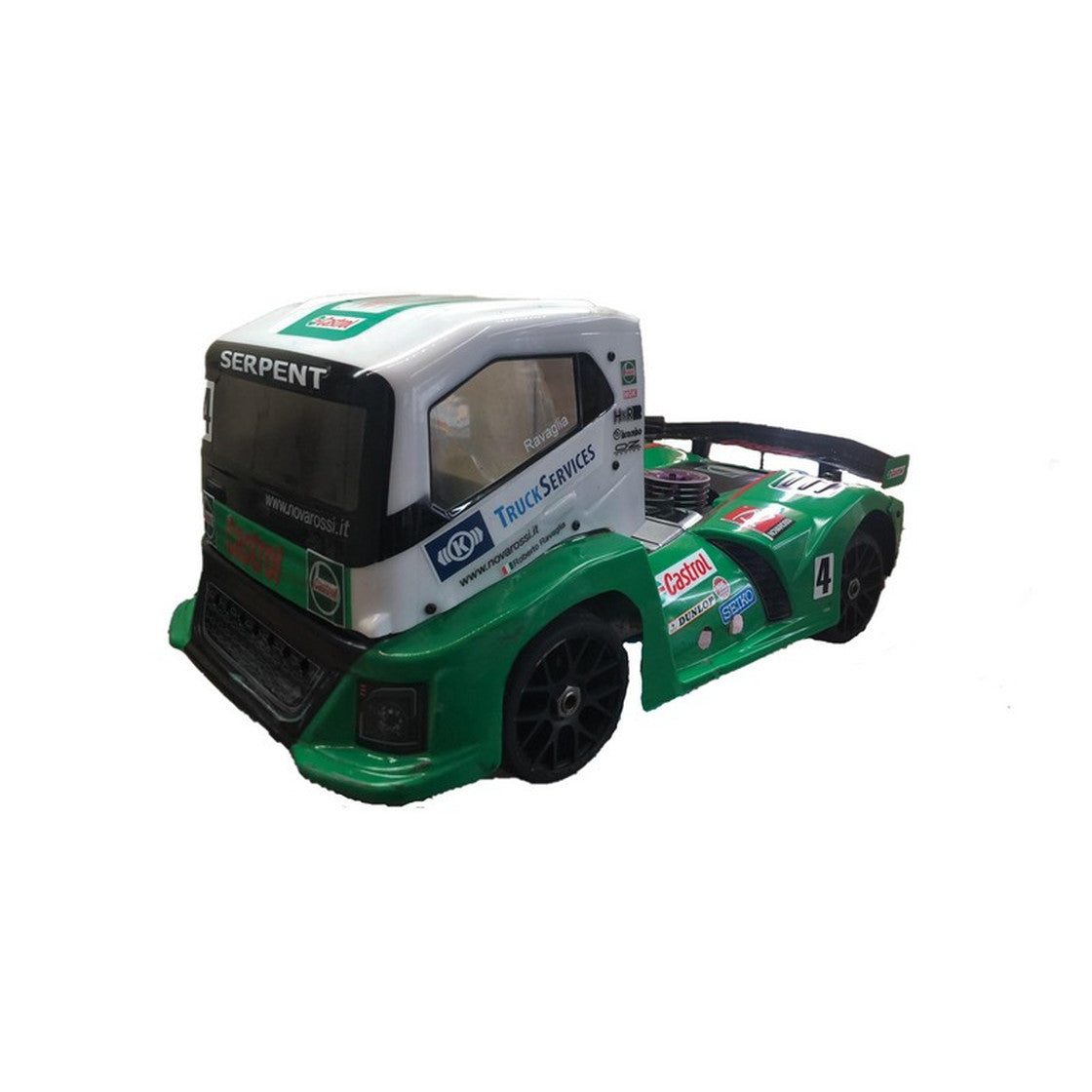 1/8 GT RACING TRUCK Lexan Clear RC Car Body Shell    325mm