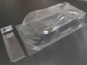 1/8 Lexan Clear RC Car Body Shell for GT HT  325mm