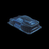 1/8 Lexan Clear RC Car Body Shell for  PORSHE 959 GT BODY  325mm