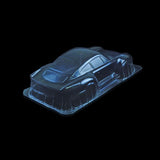 1/8 Lexan Clear RC Car Body Shell for  PORSHE 959 GT BODY  325mm