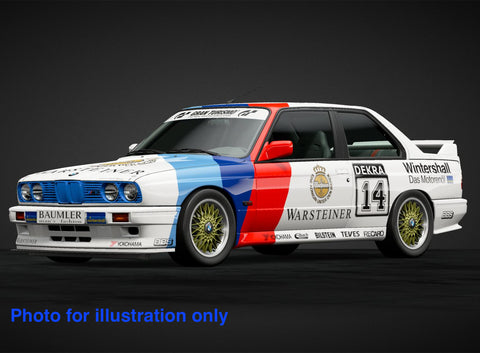 1/10 Lexan Clear RC Car Body Shell for BMW E30 M3 190mm