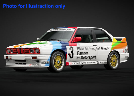 1/10 Lexan Clear RC Car Body Shell for BMW E30 M3 190mm