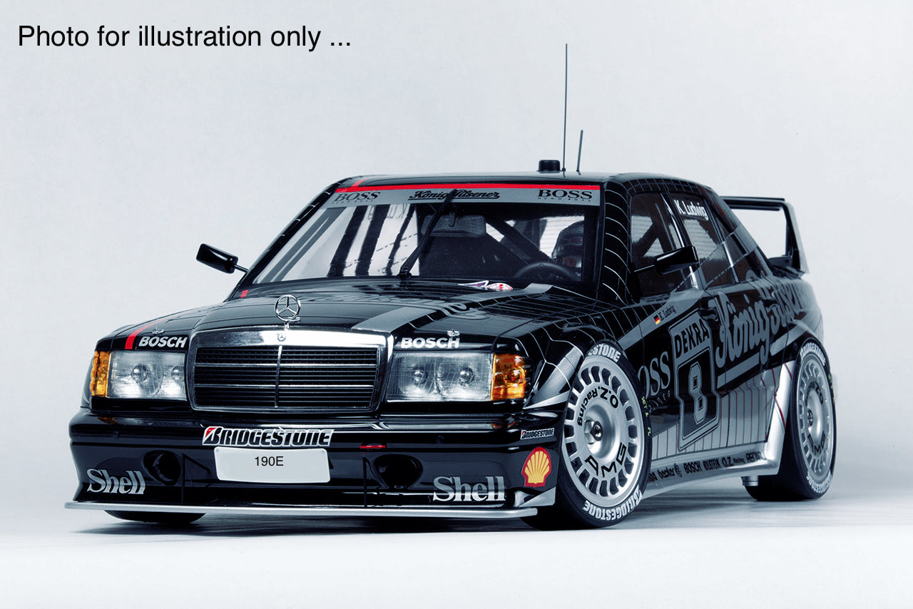 1/10 Lexan Clear RC Car Body Shell for BENZ 190E 2.5-16 Evolution II AMG  190mm