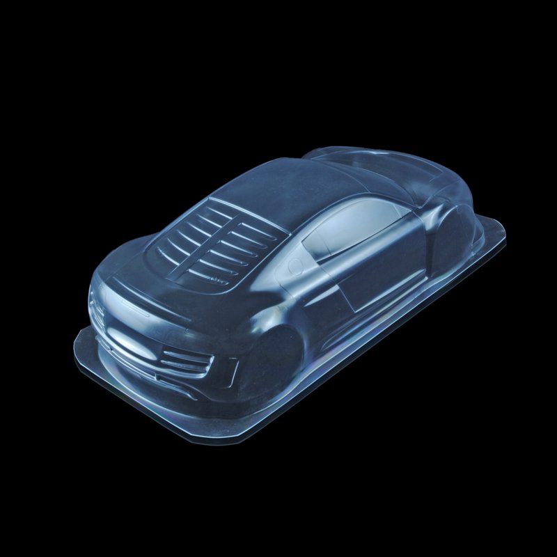 1/10 Lexan Clear RC Car Body Shell for R8 BODY 200mm