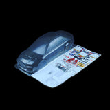 1/10 Lexan Clear RC Car Body Shell for Mitsubishi LANCER WRC EVO5   WT190mm