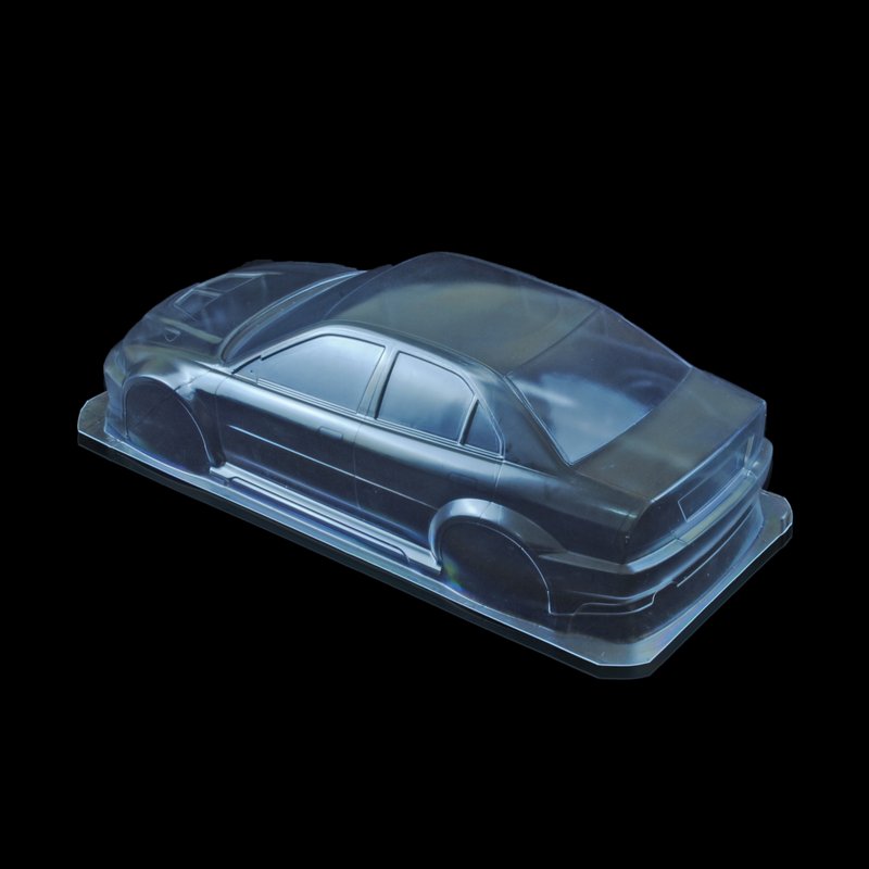 1/10 Lexan Clear RC Car Body Shell for Mitsubishi LANCER WRC EVO5   WT190mm