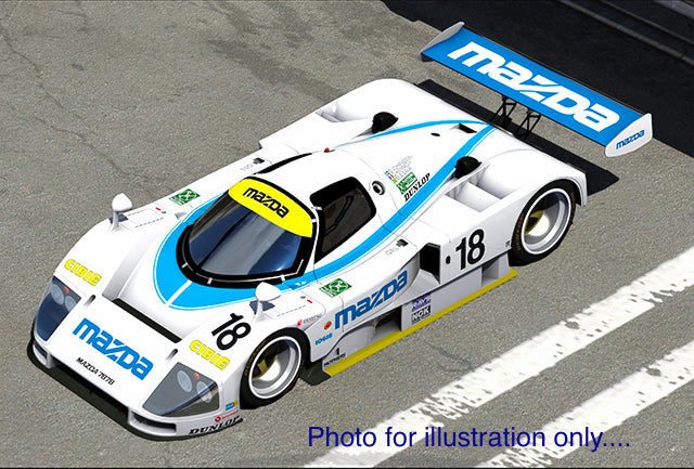 1/12 Lexan Clear RC Car Body Shell for On Road Body MAZDA 787 208mm