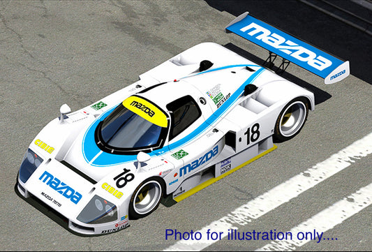 1/12 Lexan Clear RC Car Body Shell for On Road Body MAZDA 787 208mm