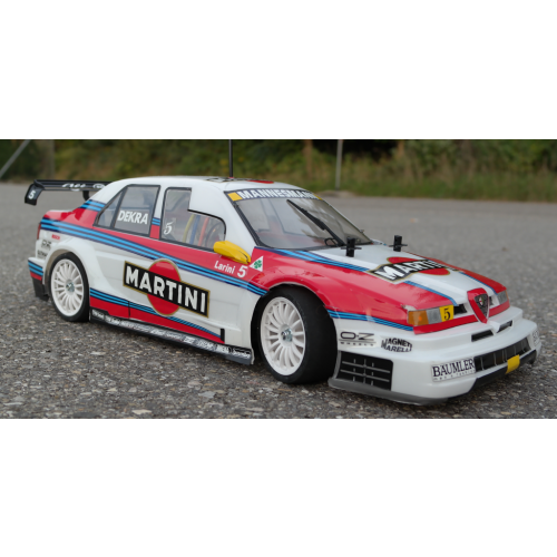1/10 Lexan Clear RC Car Body Shell for ALFA ROMEO 155 V6   190mm