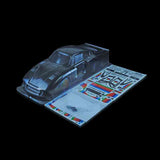 1/10 Lexan Clear RC Car Body Shell for PORSCHE 935   190mm