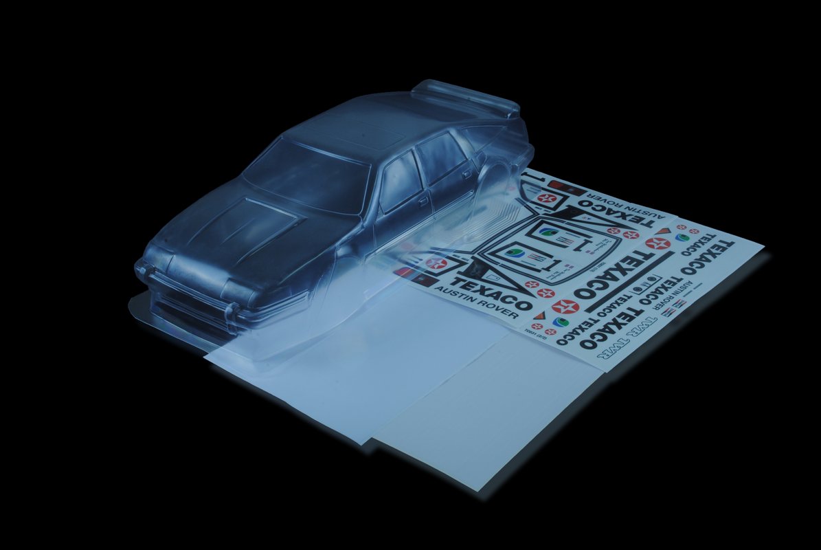 1/10 Lexan Clear RC Car Body Shell for ROVER SD1  190mm