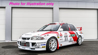 1/10 Lexan Clear RC Car Body Shell for MINI MITSUBISHI EVOLUTION III 225mm