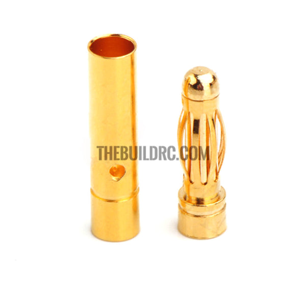 Amass 3.0mm Gold-plated Copper Banana Plug AM-1001B Male & Female